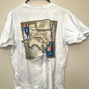 Southern Marsh Oklahoma/Texas T-shirt Large White
